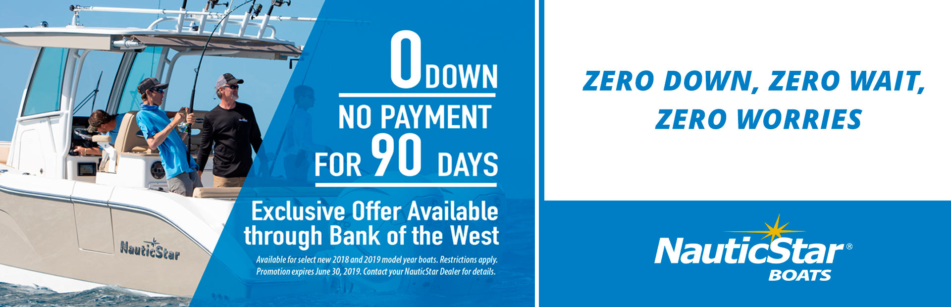 NauticStar: Zero Down, Zero Wait, Zero Worries